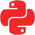 Python coding language logo